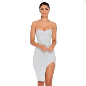 Bust A Move Corset Bodycon Dress